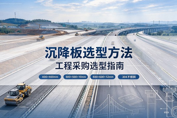 定远沉降板选择方法