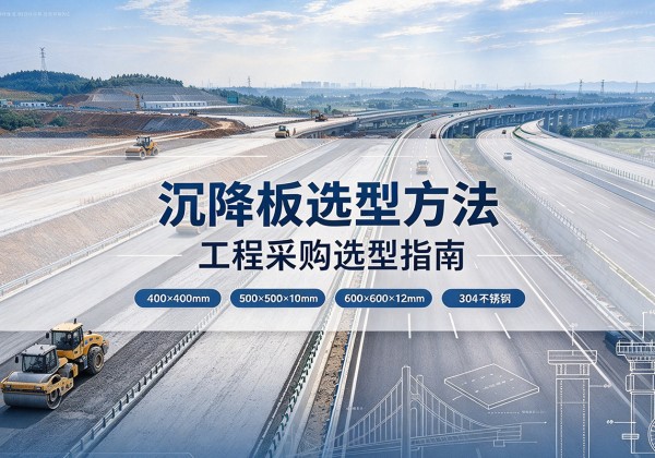 定远沉降板选择方法
